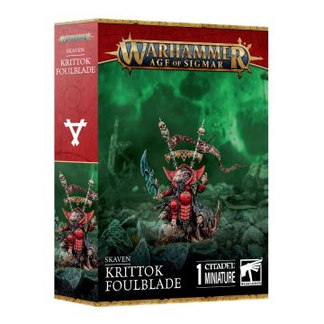 Мініатюра Age of Sigmar Skaven: Krittok Foulblade