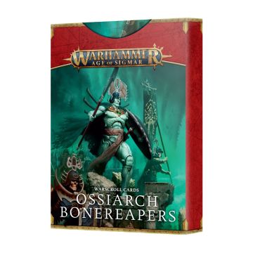 Набір карт Age of Sigmar Warscroll Cards: Ossiarch Bonereapers (3-тя редакція)