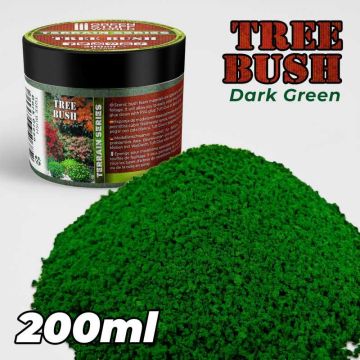 Статична трава (Флок) Green Stuff World: Tree Bush Clump Foliage - Dark Green - 200ml