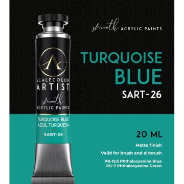 Акрилова фарба Scale 75: Scalecolor Artist: Turquoise Blue (20ml)