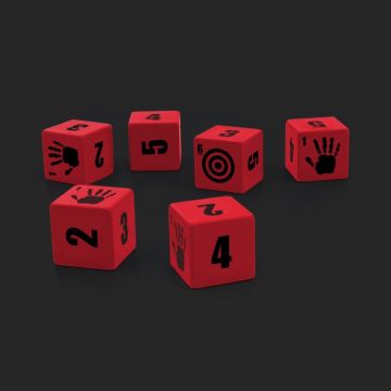 Гральні куби до настільної рольової гри The Walking Dead Universe RPG: Stress Dice Set