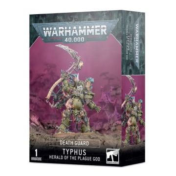 Мініатюра Warhammer 40000 Death Guard: Typhus Herald of the Plague God
