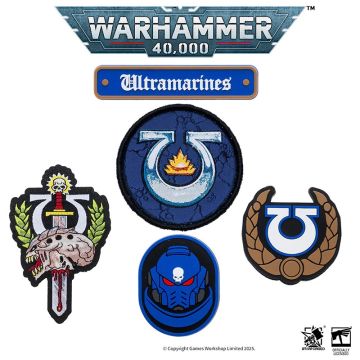 Набір шевронів Starforged Warhammer 40,000: Ultramarines Badge Set