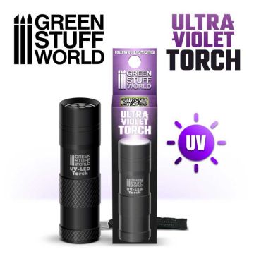 Професійний ультрафіолетовий ліхтарик Green Stuff World: Ultraviolet Torch