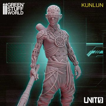 Мініатюра 1/32 Green Stuff World: UNIT9 Figures - Kunlun 54mm