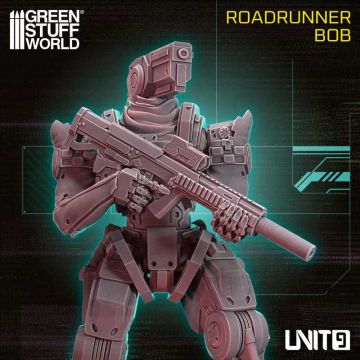 Мініатюра 1/32 Green Stuff World: UNIT9 Figures - Roadrunner Bob 54mm