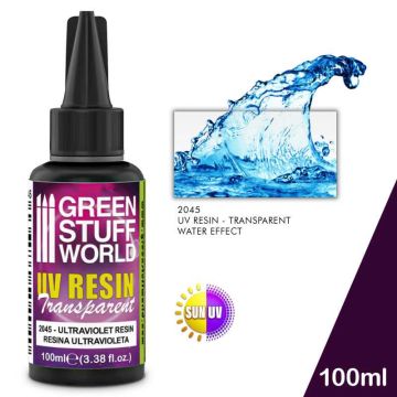Ультрафіолетова смола Green Stuff World: UV Resin 100ml - Water Effect