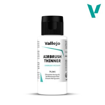 Розріджувач для акрилових фарб Vallejo: Airbrush Thinner (60ml)