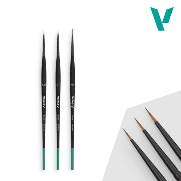 Набір пензликів Vallejo Brushes – Detail Definition Set