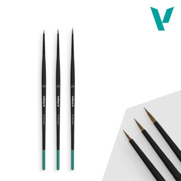 Набір пензликів Vallejo Brushes – Pro Modeler Definition Set