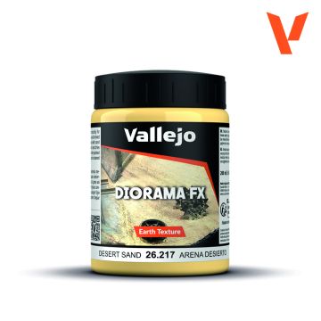 Акрилова паста Vallejo: Diorama FX: Earth Texture: Desert Sand (200 ml)