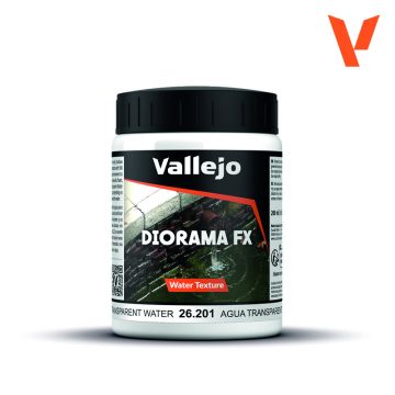 Акриловий гель Vallejo: Diorama FX: Water Texture: Transparent Water (200 ml)