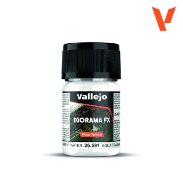 Акриловий гель Vallejo: Diorama FX: Water Texture: Transparent Water (35 ml)