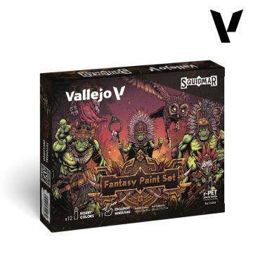 Набір акрилових фарб Vallejo: Fantasy Paint Set