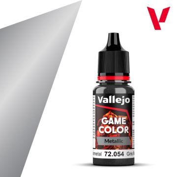 Акрилова фарба Vallejo: Game Color: Dark Gunmetal
