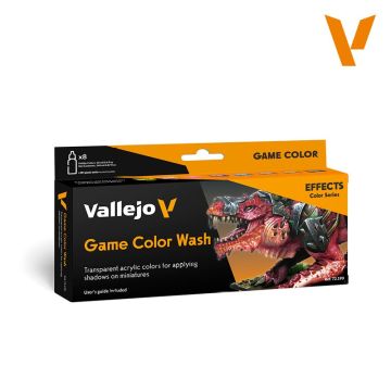 Набір акрилових фарб Vallejo: Game Color Set: Wash