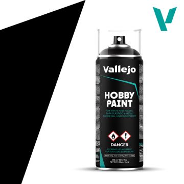 Ґрунт-спрей Vallejo: Basic Primer: Black Primer (400ml)