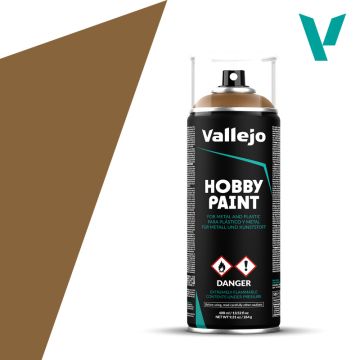 Ґрунт-спрей Vallejo: Fantasy Color Primer: Leather Brown (400ml)