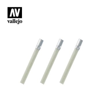Запасні насадки для скловолоконної щітки Vallejo: Glass Fiber Brush Refills (4 mm) x3
