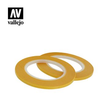 Маскувальна стрічка Vallejo: Masking Tape (3 mm x 18 m) 2 шт.