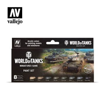 Набір акрилових фарб Vallejo: Model Color: World of Tanks