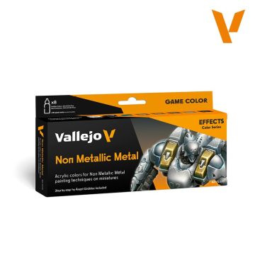 Набір акрилових фарб Vallejo: Game Color Set: Non Metallic Metal