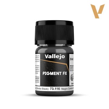 Пігмент Vallejo Pigments: Carbon Black (Smoke Black)