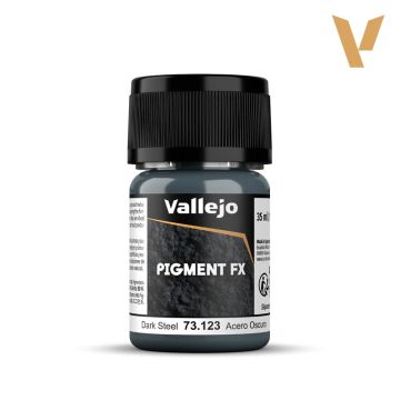 Пігмент Vallejo Pigments: Dark Steel