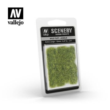Пучки трави Vallejo: Wild Tuft: Jungle (12mm)