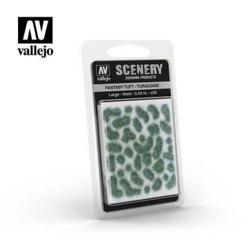Пучки трави Vallejo: Fantasy Tuft: Turquoise (6mm)