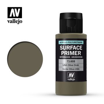 Ґрунт Vallejo: Surface Primer: USA Olive Drab (60 ml)