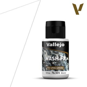 Акрилова змивка Vallejo: Wash FX: White