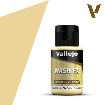 Акрилова змивка Vallejo: Wash FX: Desert Dust
