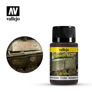 Акрилова паста Vallejo: Weathering FX: Splash Mud: russian Splash Mud