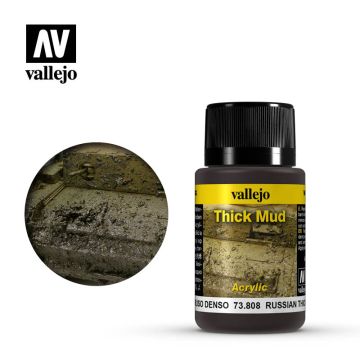 Акрилова паста Vallejo: Weathering FX: Thick Mud: russian Thick Mud