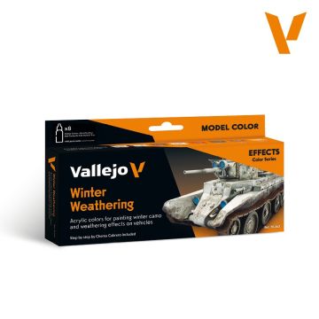 Набір акрилових фарб Vallejo: Model Color: Winter Weathering