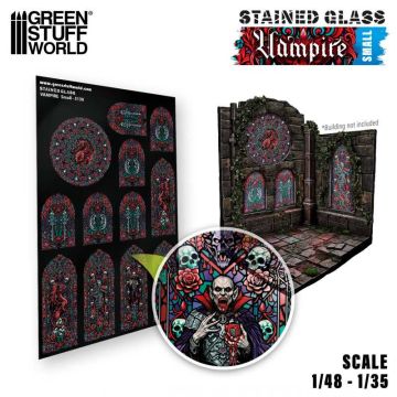 Вітражне скло Green Stuff World: Vampire Stained Glass - Small