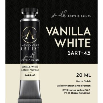 Акрилова фарба Scale 75: Scalecolor Artist: Vanilla White (20ml)