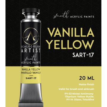 Акрилова фарба Scale 75: Scalecolor Artist: Vanilla Yellow (20ml)