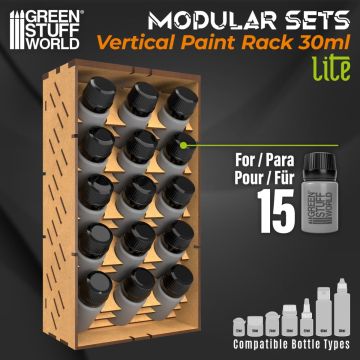 Стійка для фарби Green Stuff World: Vertical Paint Organizer 30ml - Lite