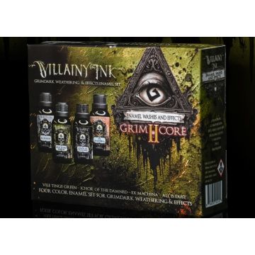 Набір емалевих чорнил Enamels Grim Core Set II