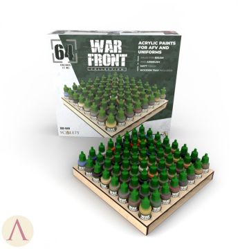 Набір акрилових фарб Scale 75: Warfront: Warfront Collection (64x17 ml)