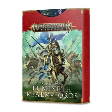 Набір карт Age of Sigmar Warscroll Cards: Lumineth Realm-lords (3-тя редакція)