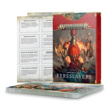 Набір карт Age of Sigmar Warscroll Cards: Fyreslayers (3-тя редакція)