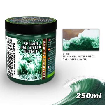 Акриловий гель Green Stuff World: Water Effect Gel - Dark Green 250ml