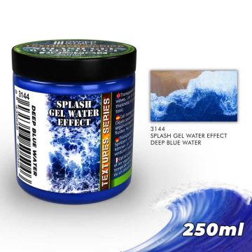Акриловий гель Green Stuff World: Water Effect Gel - Deep Blue 250ml