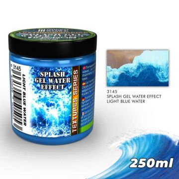 Акриловий гель Green Stuff World: Water Effect Gel - Light Blue 250ml