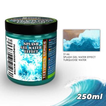 Акриловий гель Green Stuff World: Water Effect Gel - Turquoise 250ml