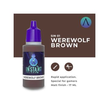 Акрилова фарба Scale 75: Instant Colors: Werewolf Brown (17ml)