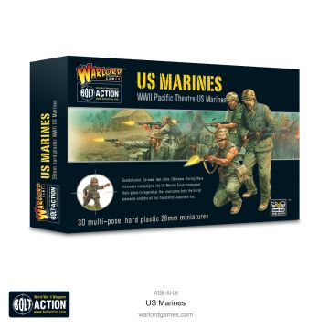Набір мініатюр Warlord Games Bolt Action: US Marines